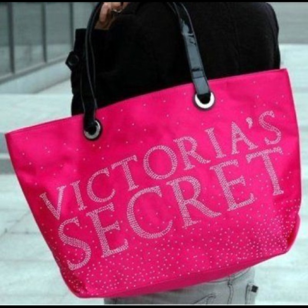 Victoria Secret Rhinestones Tote Bag